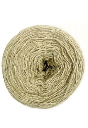 Llama Super Fina . Ovillos de 50 gramos. - LLAMA VERDE SECO