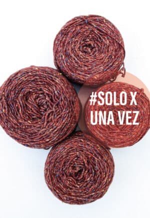 Chic Tweed. Color Calabaza. Pack 410 gramos