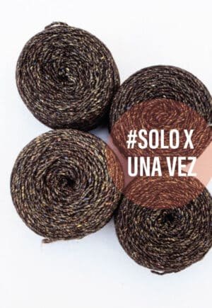 Chic Tweed. Color Chocolate. Pack 410 gramos